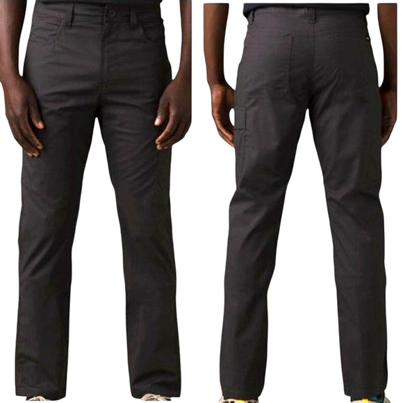 Prana Men's Double Peak Performance UPF 50+ Pants - Charcoal - 30x32 - $95 - Picture 1 of 10